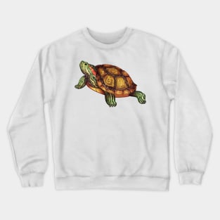 Cozy Red-Eared Slider Crewneck Sweatshirt